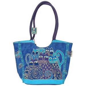 Indigo Cats Tote