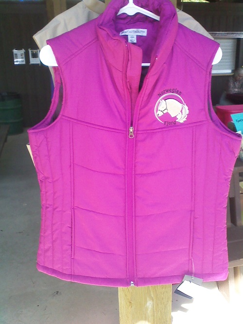 Berry Puffy Vest - XXL