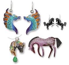 Zarah Equine Enamelled Jewelry